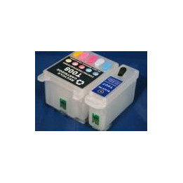 TO07, TO08 série: cartouches vides rechargeables avec puce autoreset