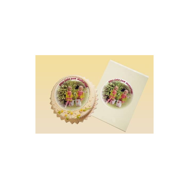 Papier comestible pour gâteaux, papier fondant A4