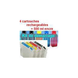 Pack T0711à714 plus 5x100 ml encre
