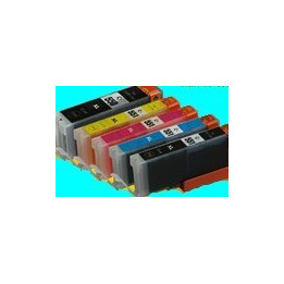 PGI 570/CLI 571XL: pack de 6 cartouches compatibles avec puces 