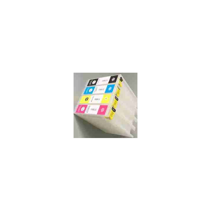 T7551-7554: cartouches rechargeables avec puces autoreset