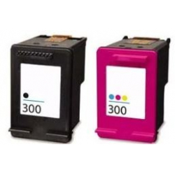 HP300XL: Pack Cartouches compatibles, noir et couleurs