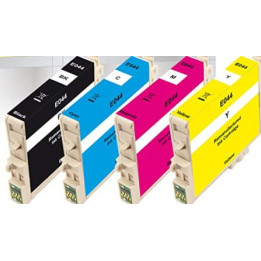 Pack 4 cartouches encre compatible Epson T0441 noir cyan magenta jaune