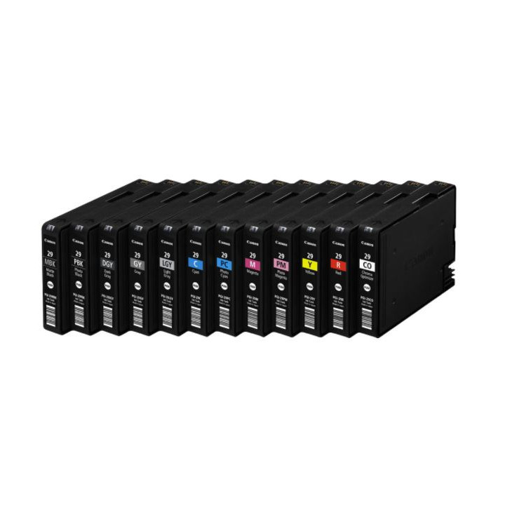 PGI29: 12 cartouches compatibles pour Canon Pixma Pro 1