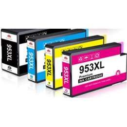 HP953xl: 4 cartouches compatibles pour HP OfficeJet Pro 8710 8720 7720 7730 7740 8715 8718 8210 8725 8218 8728 8730 8740