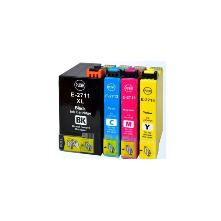 T27xl Epson 4 cartouches pleines compatibles