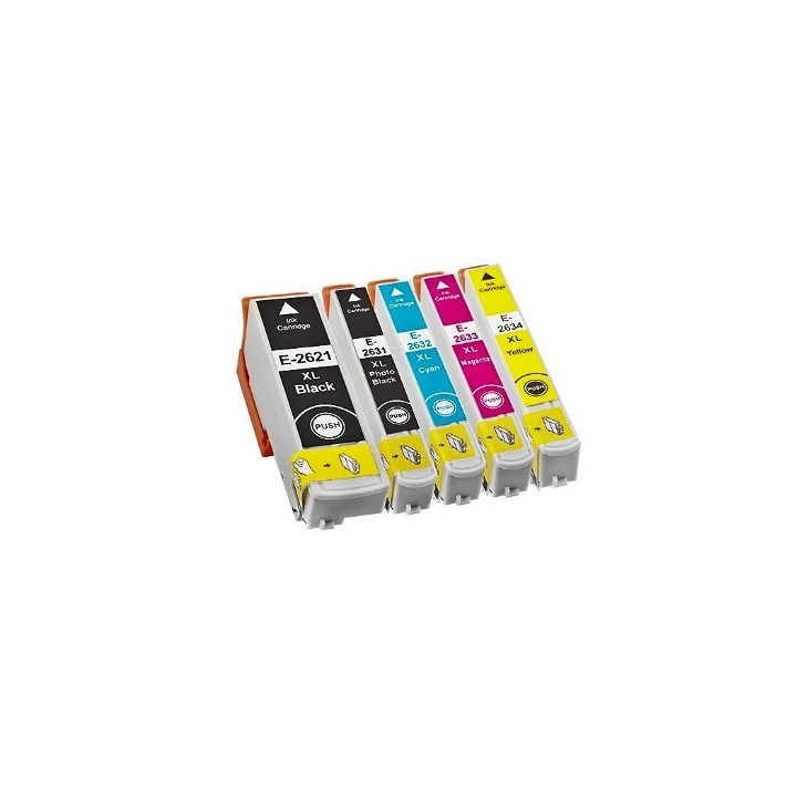 T26 set of 4 food cartridges for Epson
