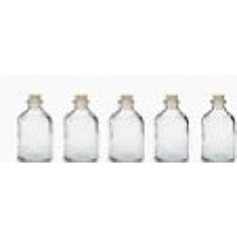 5 flacons PER 100 ml avec bouchons inviolables - Stockage sécurisé