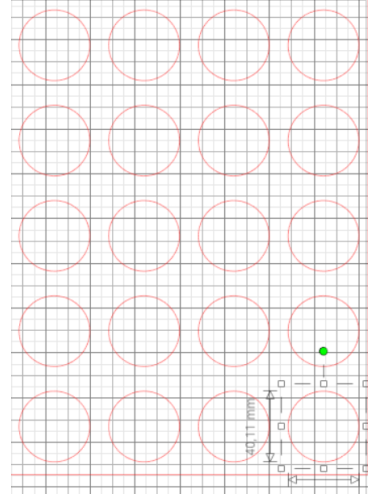 10 feuilles papier azyme avec 200 ronds de 4cm prédécoupés