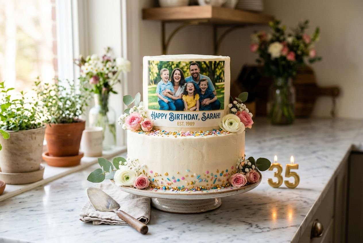 Papier comestible pour gâteau personnalisé : feuille de sucre